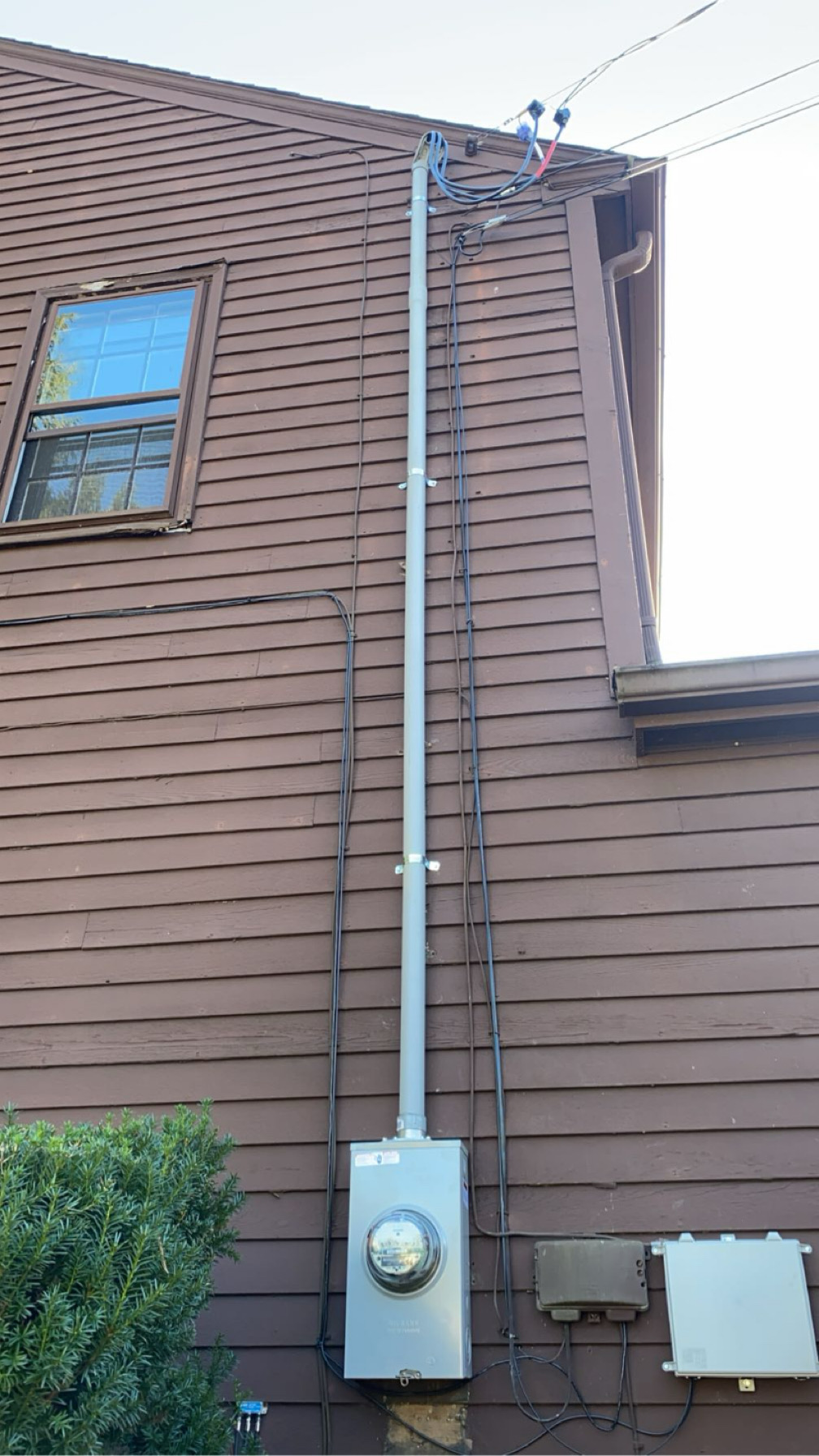 Residential electrical panel installation