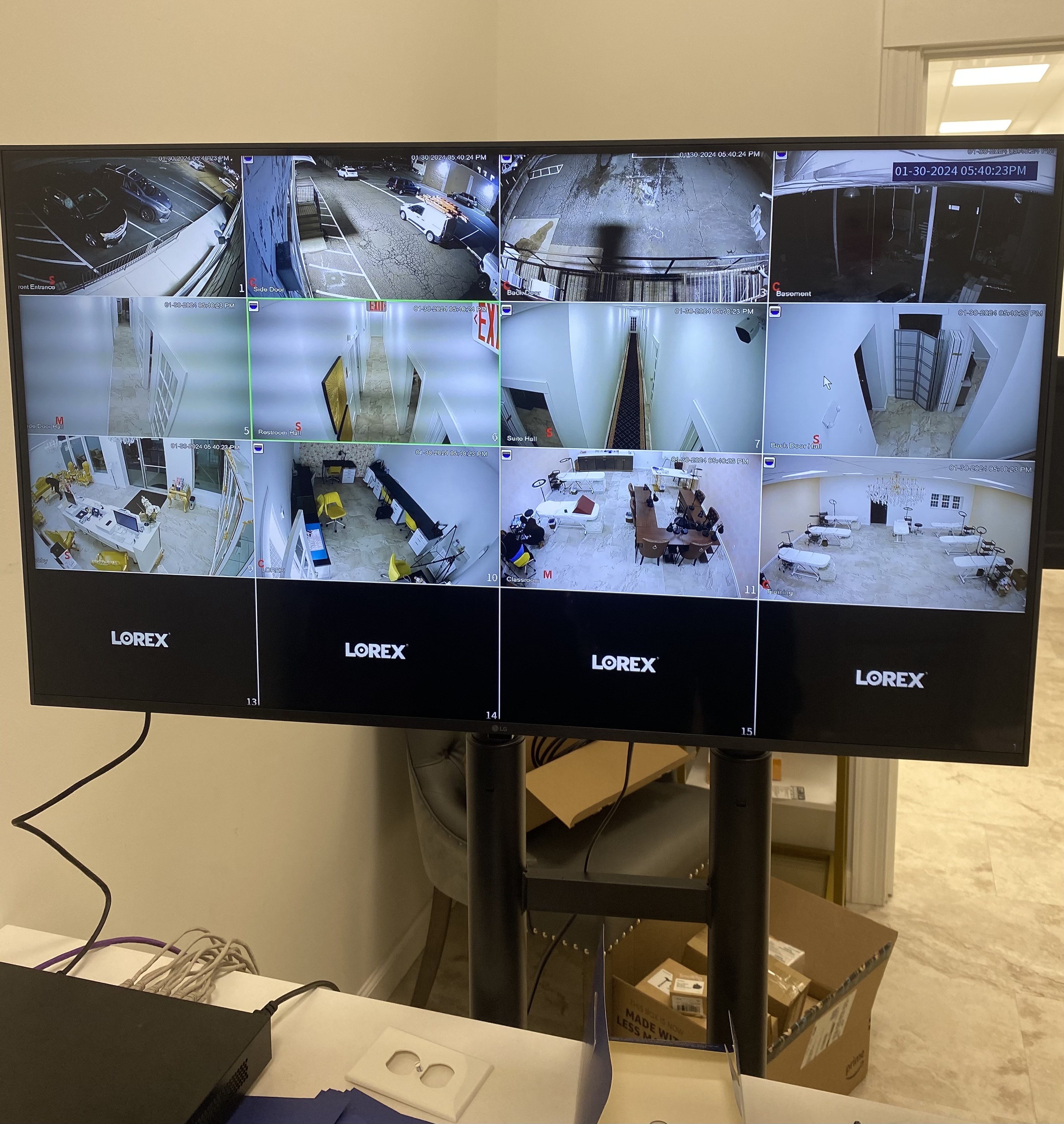 Retail Store Electrical System